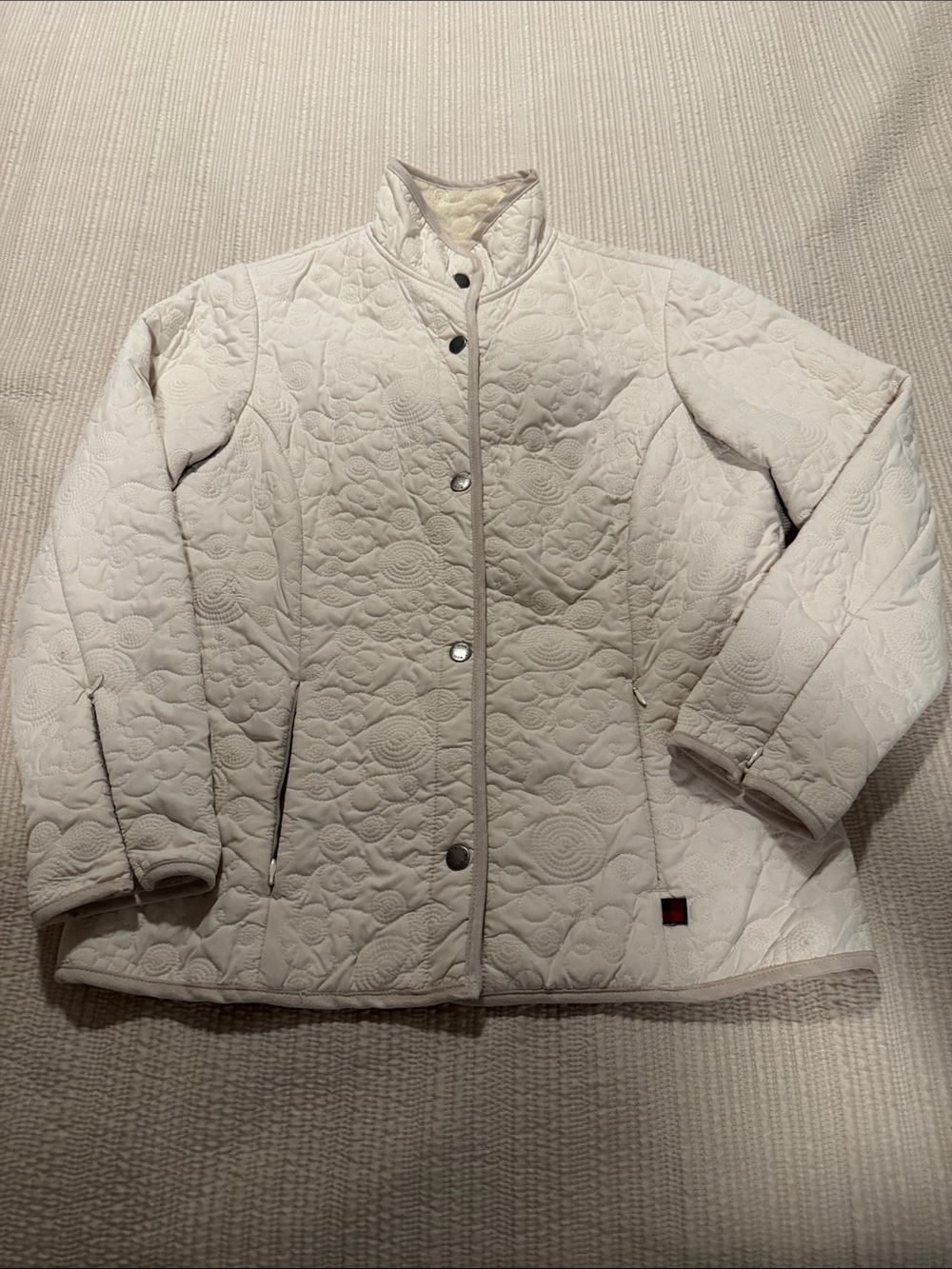 Woolrich Quilted Jacket - Cream